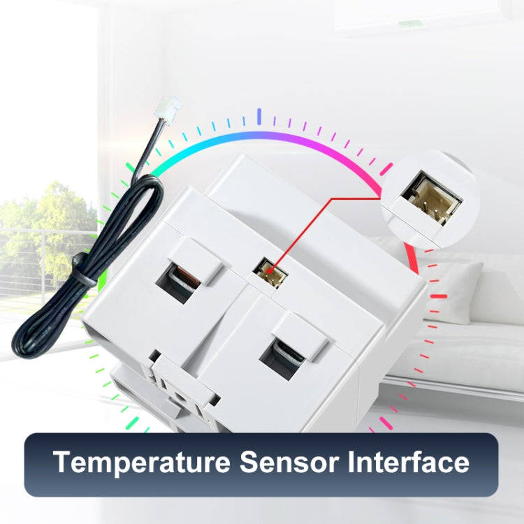 KWS-302WF 170-270V Multifunctional AC Digital Display Rail Voltage and Current Monitoring Meter