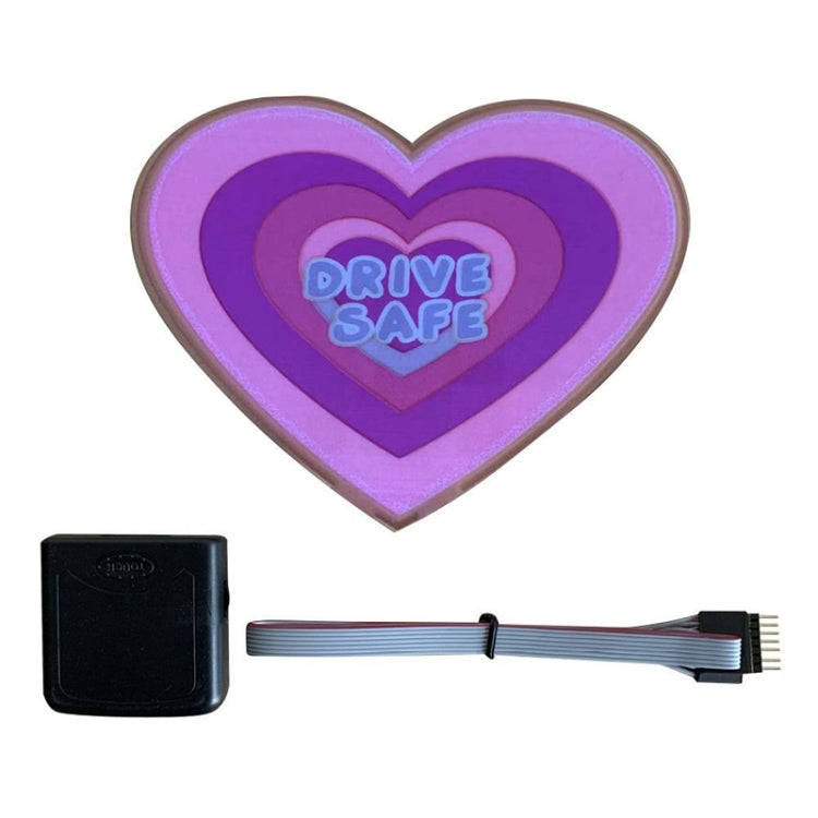EL Luminous Car Stickers Cold Light Car Stickers Car Luminous Pattern Decoration(Driver Safe)