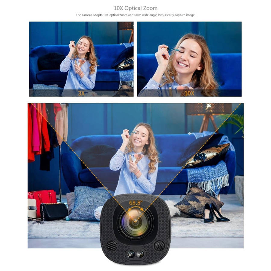 FEELWORLD HV10X Professional Streaming Camera Full HD 1080P 60fps USB 3.0 HDMI(UK Plug)