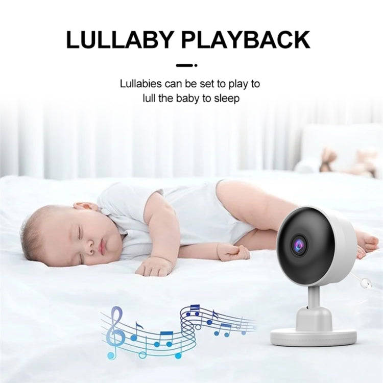 YE10-C3 2.8 inch 2.4G Wireless Video Night Vision Baby Monitor Security Camera(EU Plug)