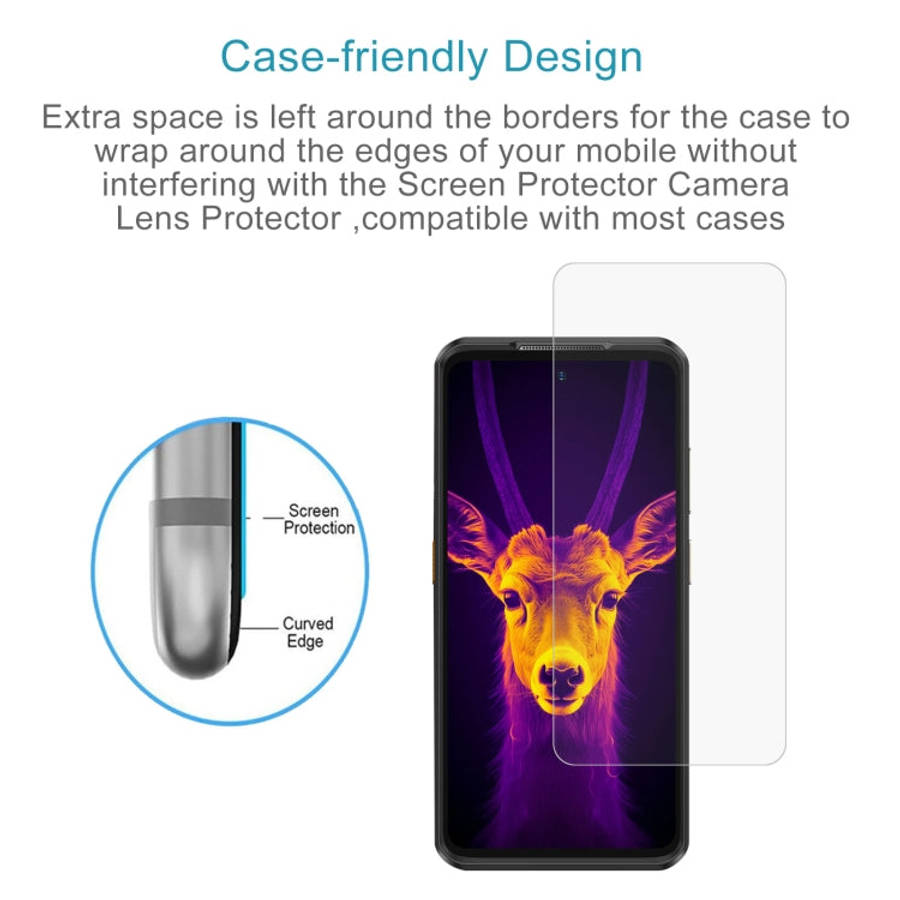 For Ulefone Armor 25T 10pcs 0.26mm 9H 2.5D Tempered Glass Film