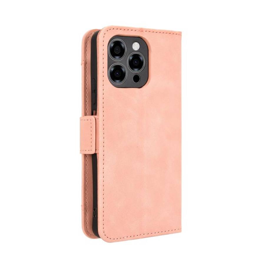 For Doogee Note 58 / Note 58 Pro Skin Feel Calf Texture Card Slots Leather Phone Case(Pink)