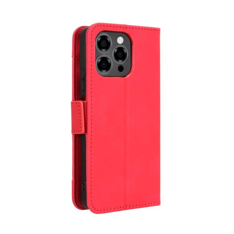 For Doogee Note 58 / Note 58 Pro Skin Feel Calf Texture Card Slots Leather Phone Case(Red)