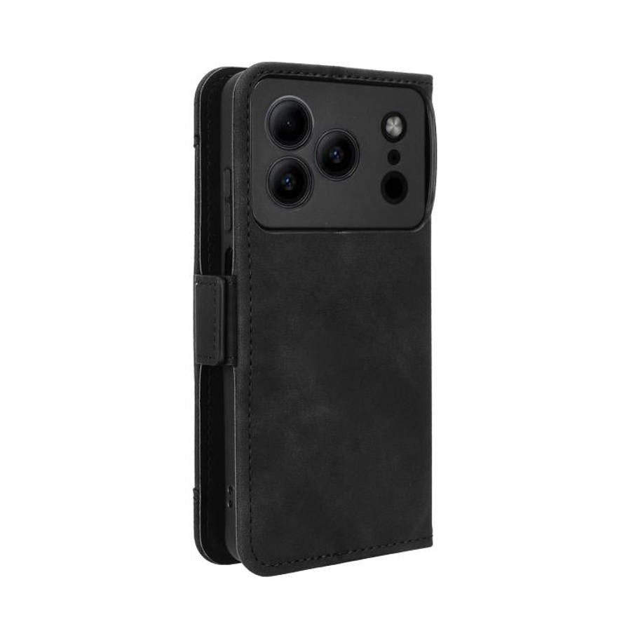 For Doogee Note 56 / Note 56 Pro Skin Feel Calf Texture Card Slots Leather Phone Case(Black)