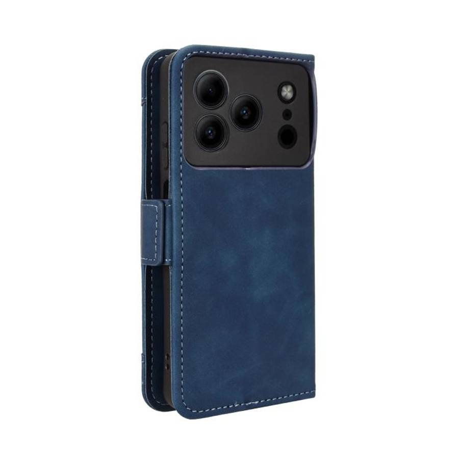 For Doogee Note 56 / Note 56 Pro Skin Feel Calf Texture Card Slots Leather Phone Case(Blue)