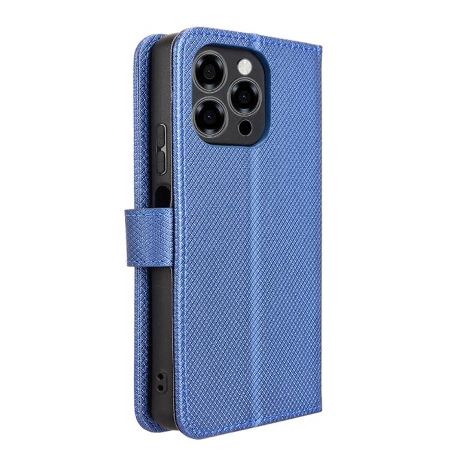 For Doogee Note 58 / Note 58 Pro Diamond Texture Leather Phone Case(Blue)