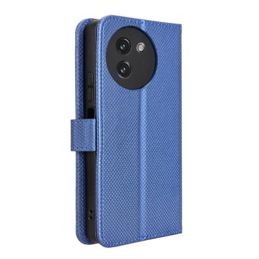 For Doogee Note 59 / Note 59 Pro Diamond Texture Leather Phone Case(Blue)