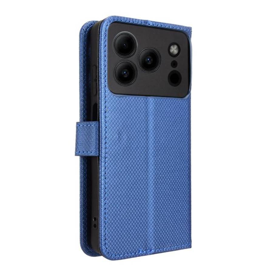 For Doogee Note 56 / Note 56 Pro Diamond Texture Leather Phone Case(Blue)