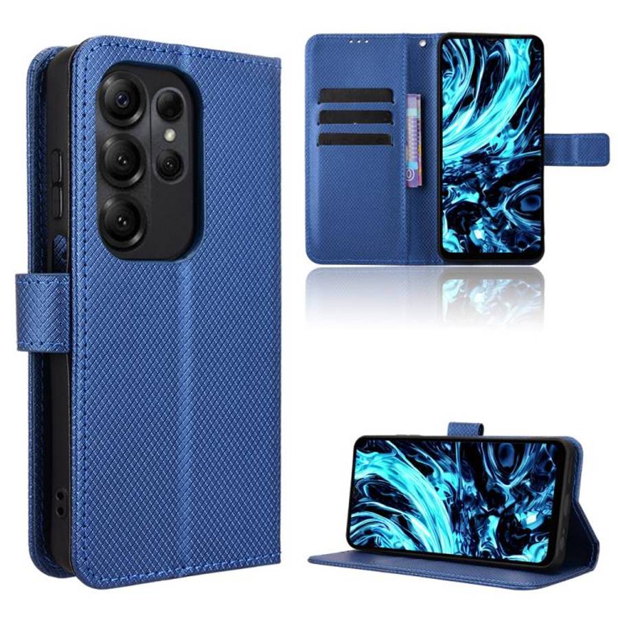 For Doogee Note 56X / Note 56X Pro Diamond Texture Leather Phone Case(Blue)
