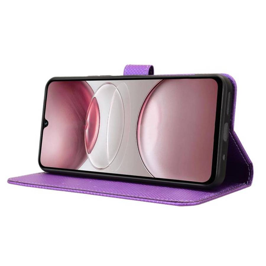 For Umidigi G100 5G 2025 / G100 Pro Diamond Texture Leather Phone Case(Purple)