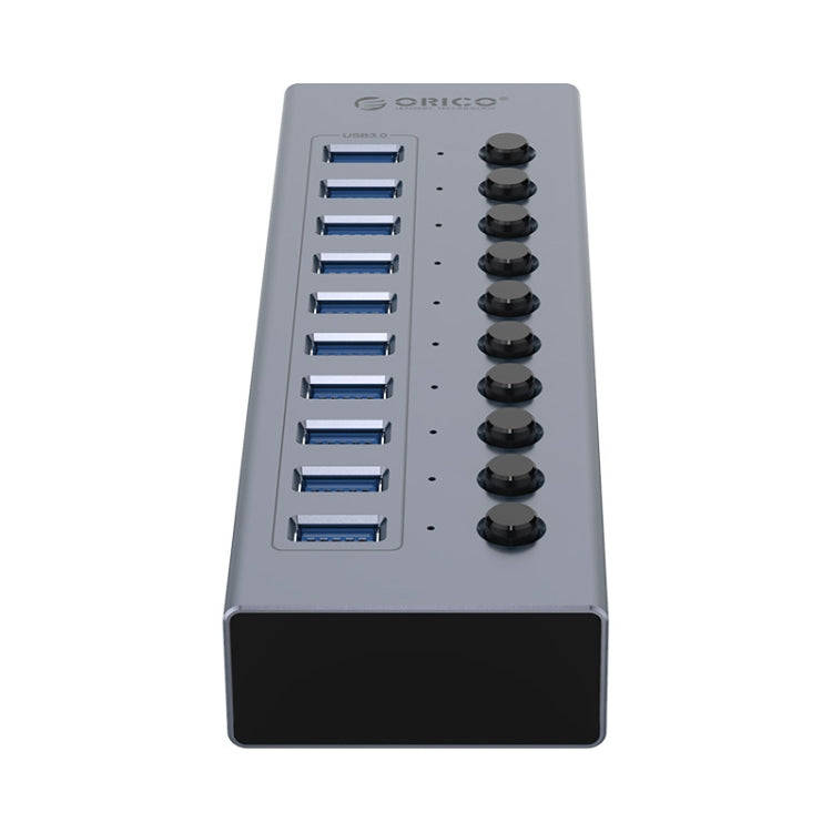 ORICO BT2U3-10AB-GY-BP 10 Ports USB 3.0 HUB with Individual Switches(AU Plug)
