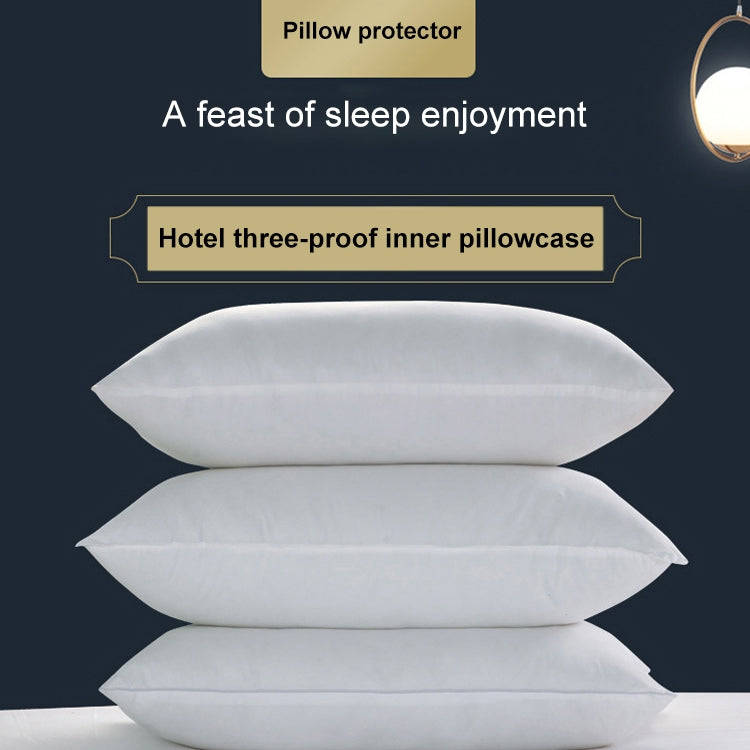 Waterproof and Stain-proof Knitted Fabric Pillowcase Zipper Version, Size:43x73cm