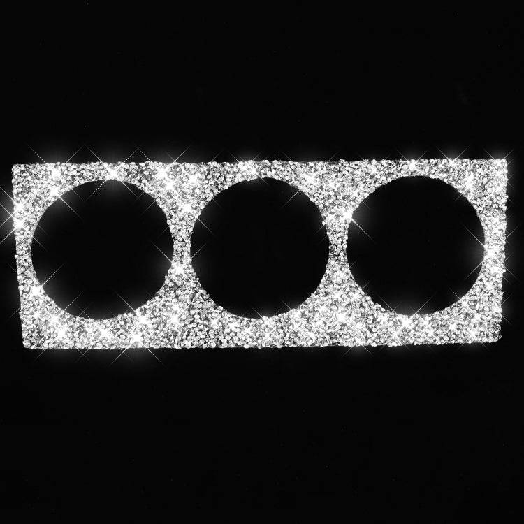 For Nissan 350Z 2003-2009 Car Air Conditioning Adjustment Diamond Decorative Sticker,Left and Rig...