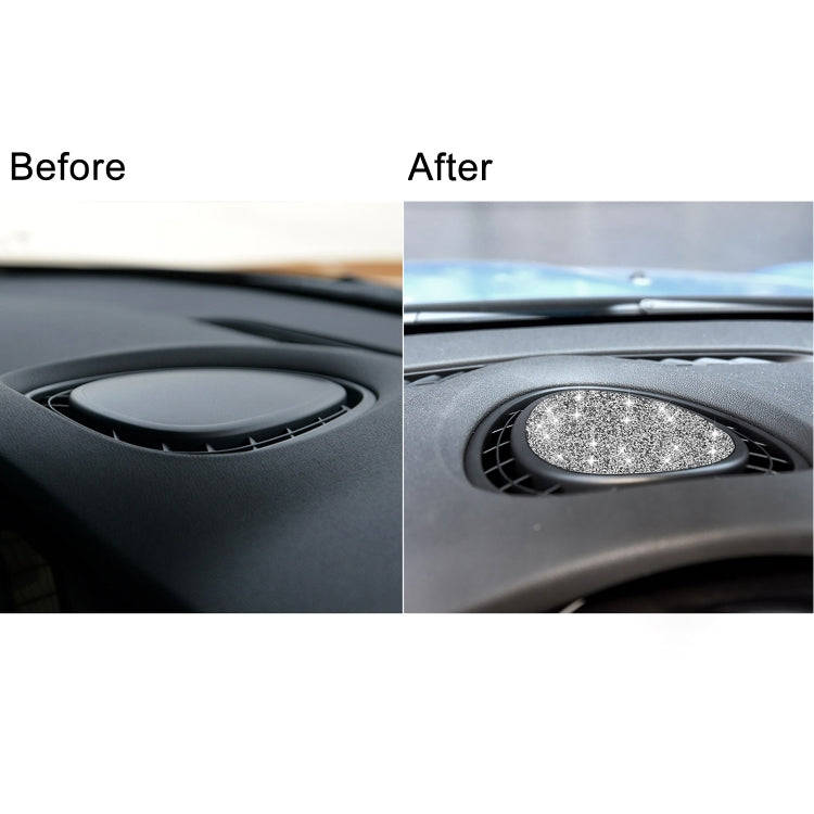 For BMW Mini Cooper JCW One F56 Car F Chassis Dashboard Diamond Decoration Sticker