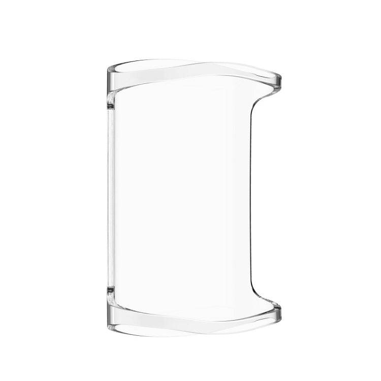 For Fitbit Charge 6 / 5 Full Coverage TPU Electroplated Watch Protective Case(Transparent White)