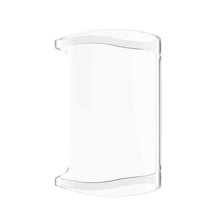 For Fitbit Charge 6 / 5 Full Coverage TPU Electroplated Watch Protective Case(Transparent White)