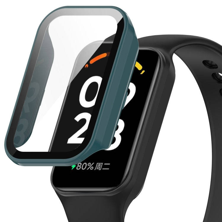 For Xiaomi Smart Band 8 Active / Redmi Band 2 PC + Tempered Film Integrated Watch Protective Case...