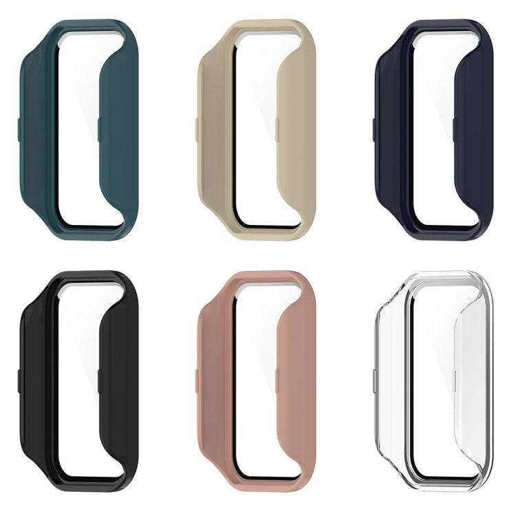 For Xiaomi Smart Band 8 Active / Redmi Band 2 PC + Tempered Film Integrated Watch Protective Case...