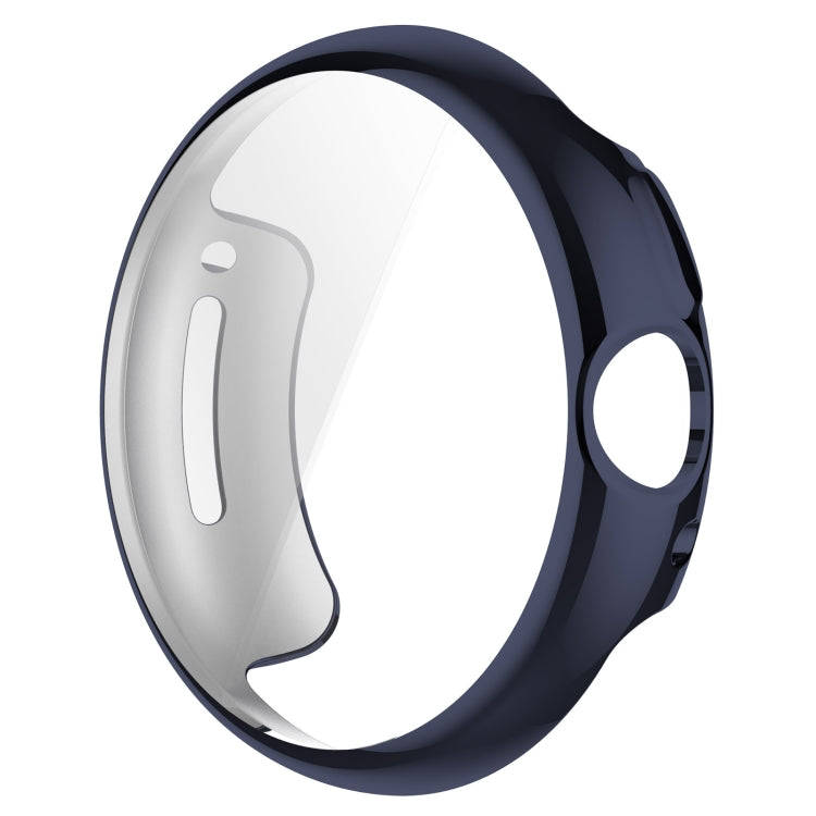 For Google Pixel Watch 2 Full Coverage TPU Electroplated Watch Protective Case(Midnight Blue)