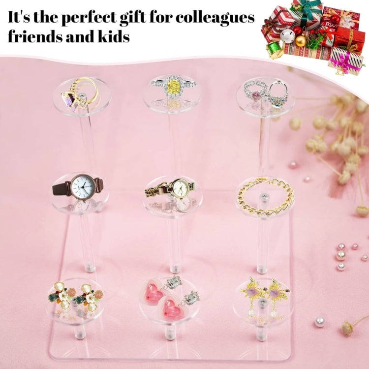 YX067 Acrylic Square Decoration Cupcake Stand