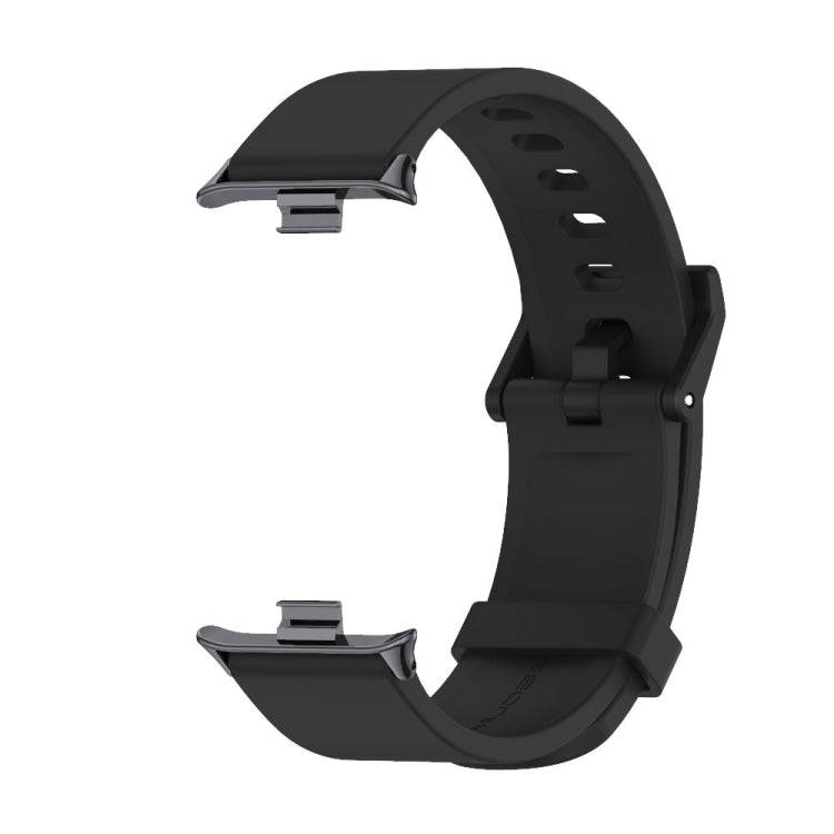 For Xiaomi Smart Band 9 Pro / 8 Pro Mijobs Silicone Breathable Watch Band(Black)