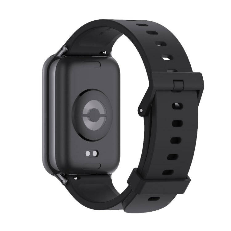 For Xiaomi Smart Band 9 Pro / 8 Pro Mijobs Silicone Breathable Watch Band(Black)