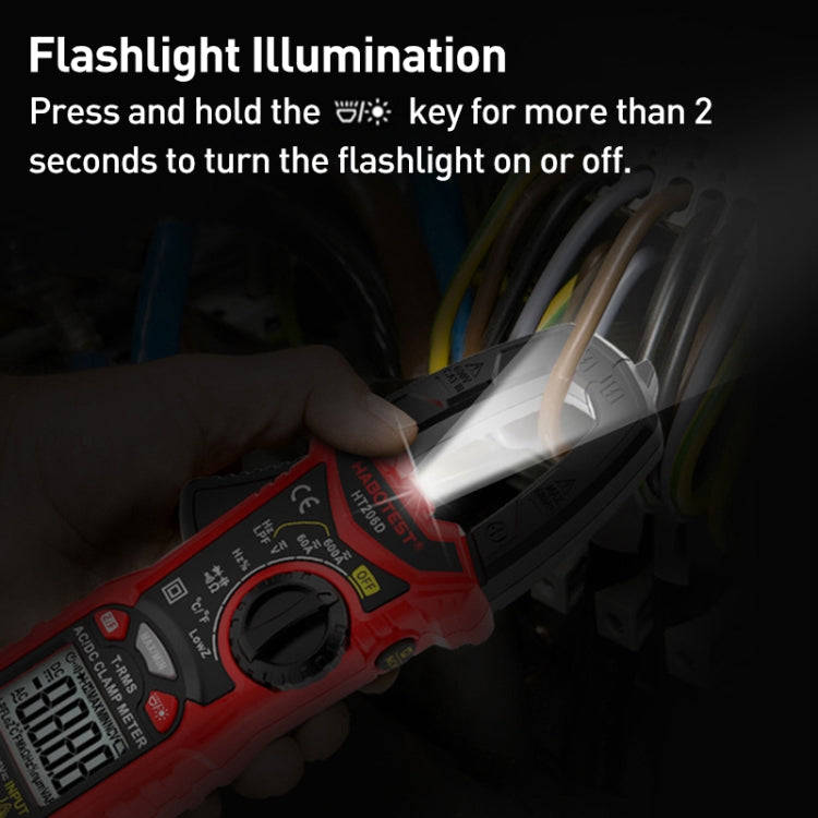 HABOTEST HT206B Auto-ranging High Precision Digital Clamp Multimeter