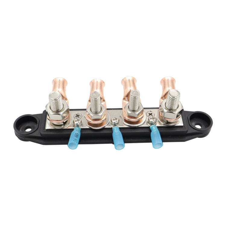 CP-4017 M10+M8 Power Distribution Block Terminal Studs with Terminals(Black)