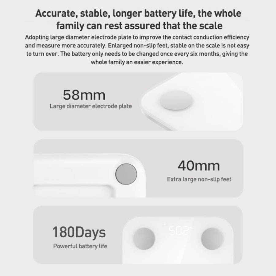 Original Xiaomi Mijia Smart Home Body Fat Scale S400 BT5.0 LED Display Dual Frequency Measurement...