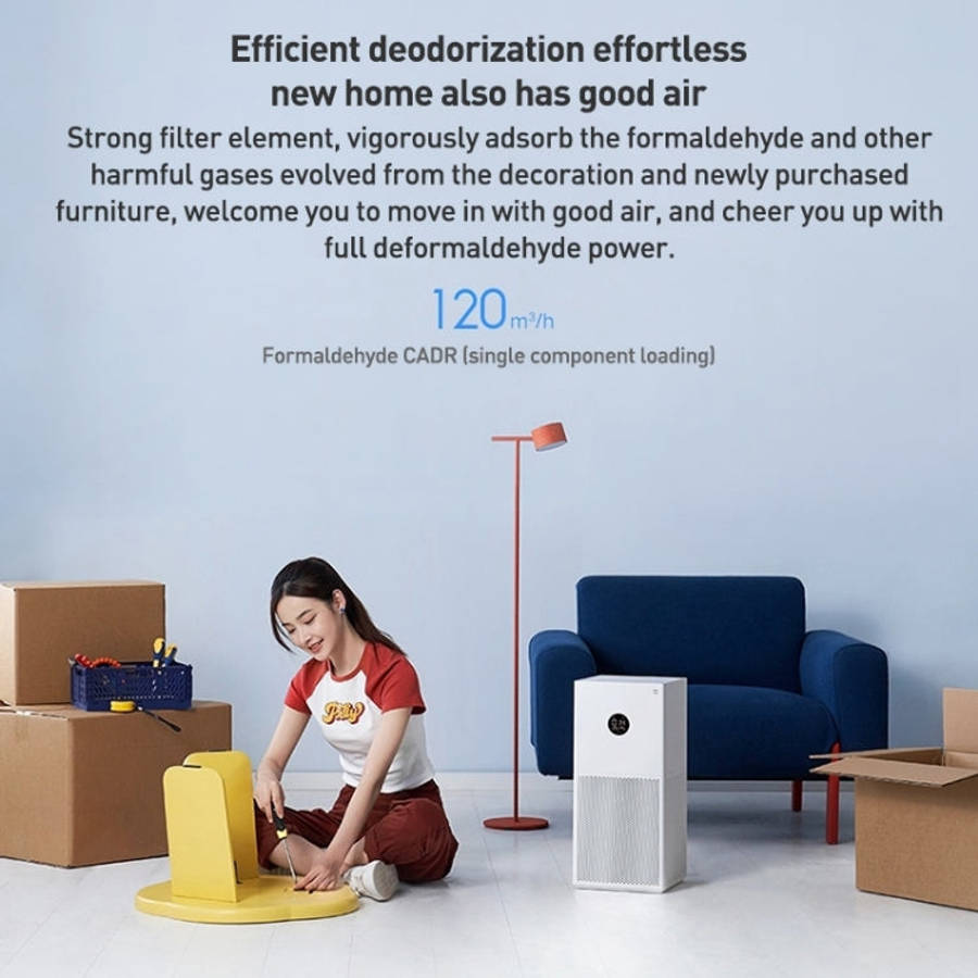 Original Xiaomi Mijia Smart Air Purifier 4 Lite Antibacterial Aldehyde Removal, US Plug(White)
