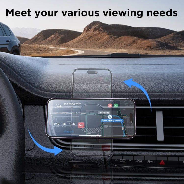 JOYROOM JR-ZS400 Car Air Outlet Magnetic Phone Holder(Black)