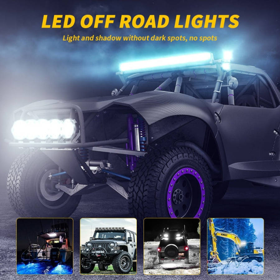 9-80V 18W 6000K 4 inch Car 36pcs LED Work Light(White Light)