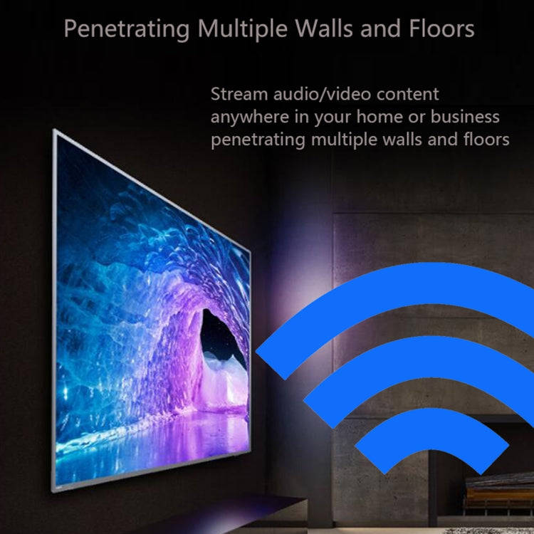 Measy FHD656 Mini 1080P HDMI 1.4 HD Wireless Audio Video Transmitter Receiver Extender Transmissi...
