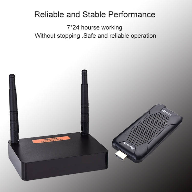 Measy FHD656 Mini 1080P HDMI 1.4 HD Wireless Audio Video Transmitter Receiver Extender Transmissi...
