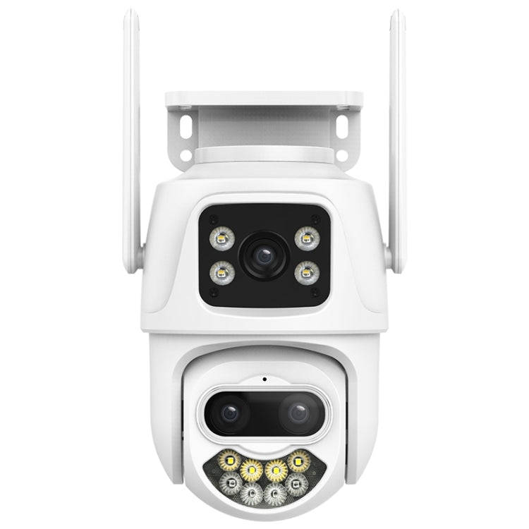 QX102 3MP WiFi Triple Camera Supports Two-way Voice Intercom & Infrared Night Vision(UK Plug)