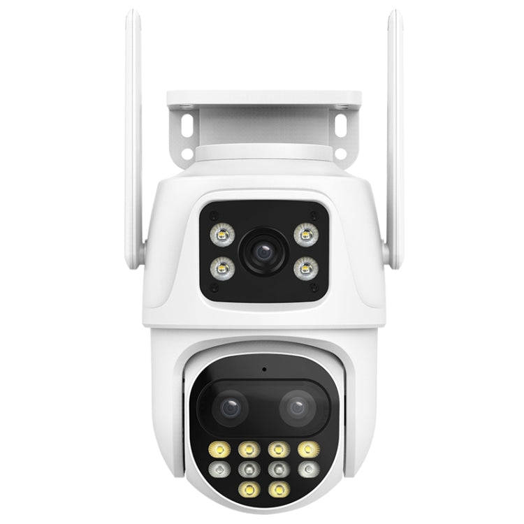QX104 3MP WiFi Triple Camera Supports Human Face Recognition & AI Alarm(US Plug)