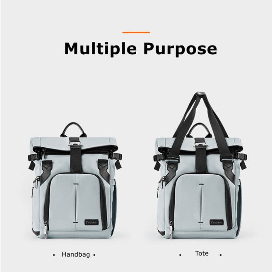 Cwatcun D95 Large Capacity Photography Backpack Shoulders Laptop Camera Bag, Size:27 x 37 x 16cm(...