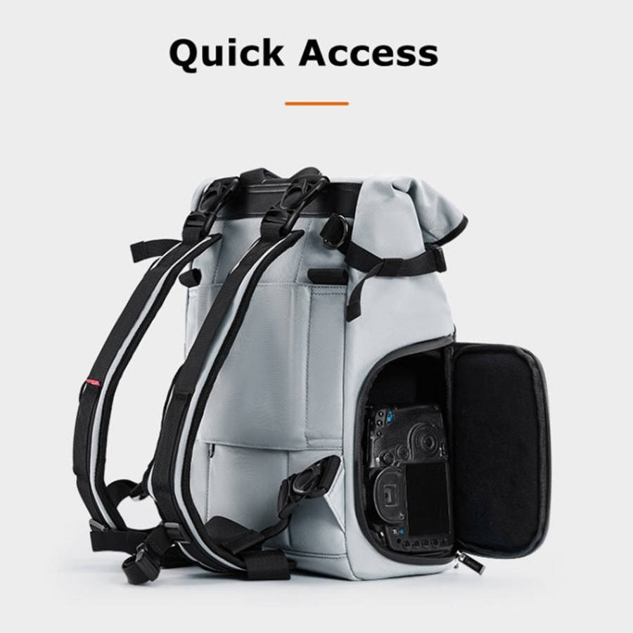 Cwatcun D95 Large Capacity Photography Backpack Shoulders Laptop Camera Bag, Size:27 x 37 x 16cm(...