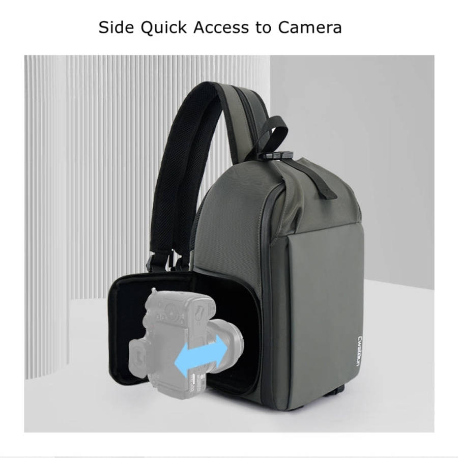 Cwatcun D107 Large Capacity Photography Backpack Shoulders Laptop Camera Bag, Size:22 x 36 x 16cm...