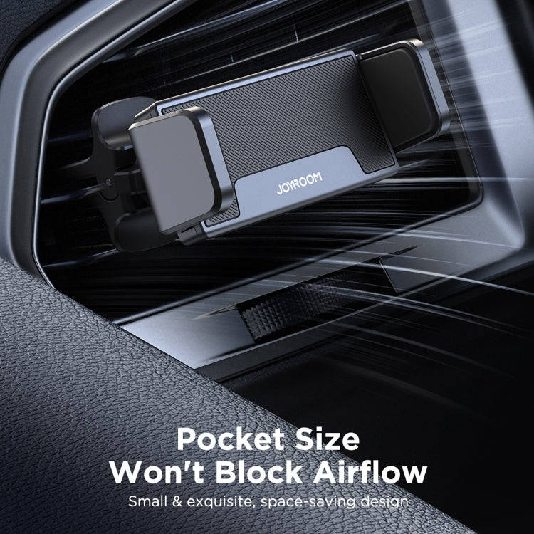 JOYROOM JR-ZS377 Car Air Vent Mobile Phone Navigation Holder(Black)