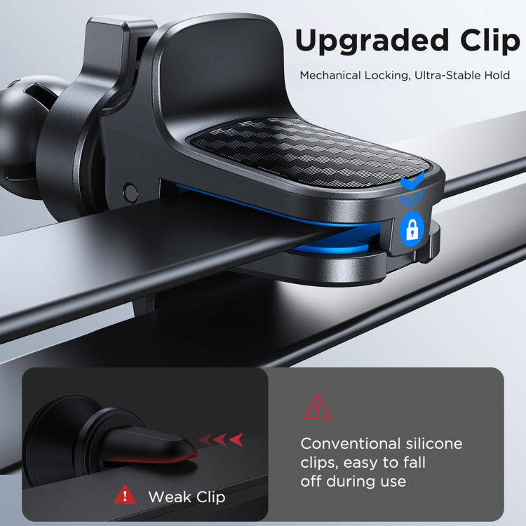 JOYROOM JR-ZS377 Car Air Vent Mobile Phone Navigation Holder(Black)