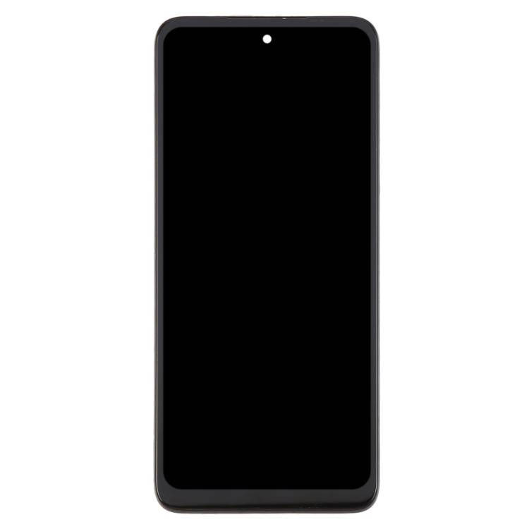 For Motorola Moto G35 OEM LCD Screen Digitizer Full Assembly with Frame