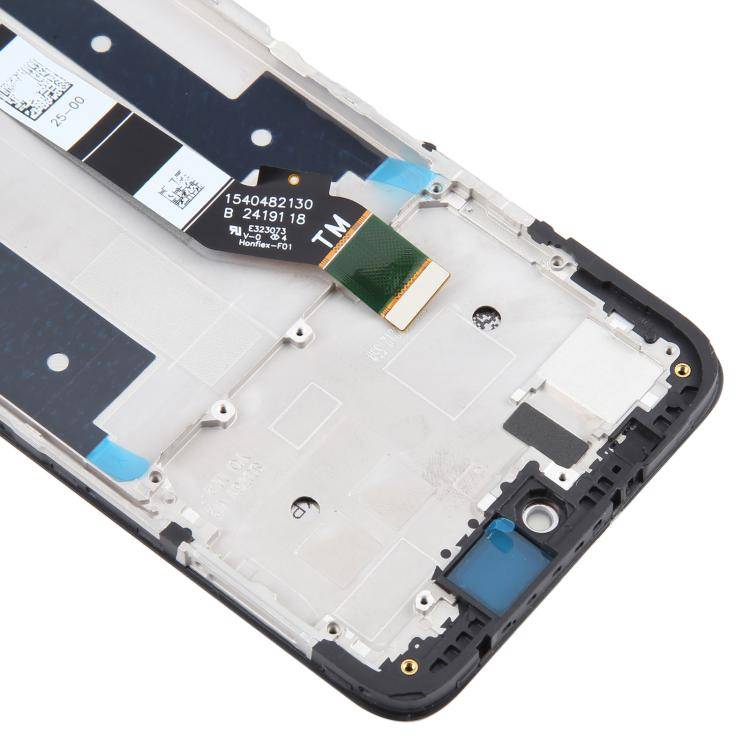 For Motorola Moto G35 OEM LCD Screen Digitizer Full Assembly with Frame