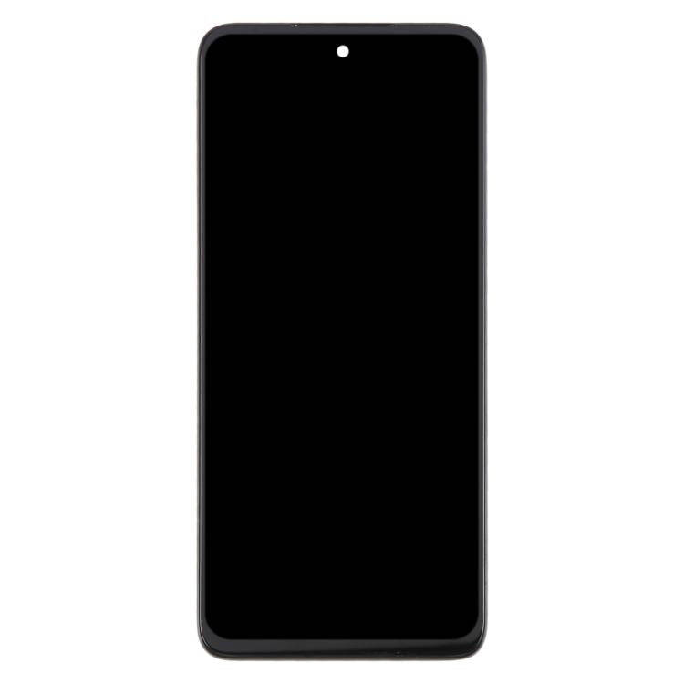 For Motorola Moto G15 OEM LCD Screen Digitizer Full Assembly with Frame