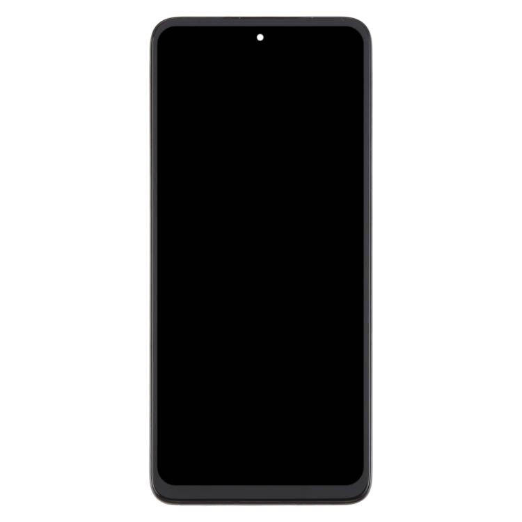 For Motorola Moto E15 OEM LCD Screen Digitizer Full Assembly with Frame