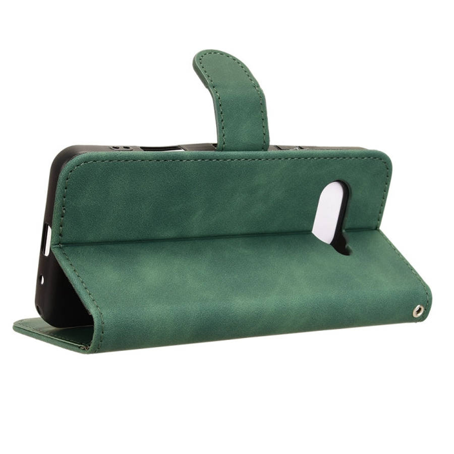 For Kyocera Digno SX4 Skin Feel Magnetic Flip Leather Phone Case(Green)