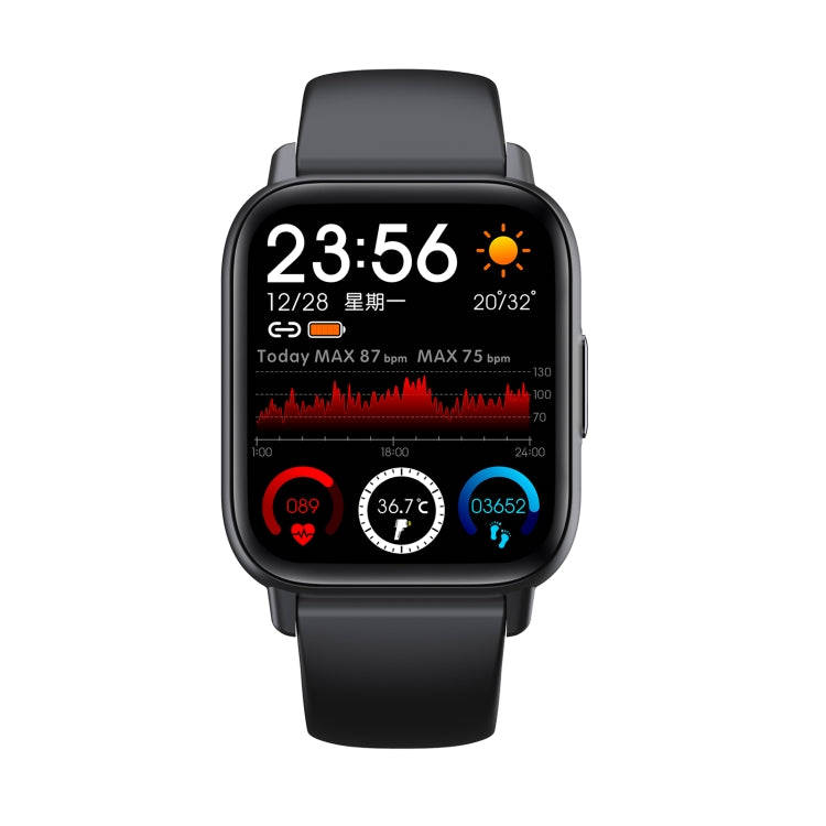 QS16 Pro 1.83 inch BT5.0 Smart Sport Watch, Support Bluetooth Call / Sleep / Blood Oxygen / Tempe...