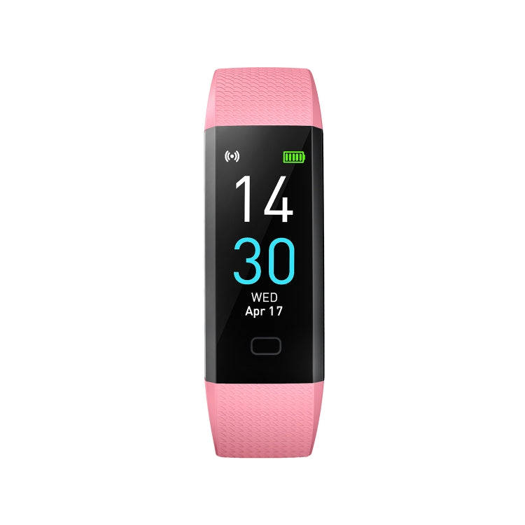 S5-4 Smart Bracelet IP68 Waterproof Heart Rate Sport Fitness Tracker Smart Watch(Pink)