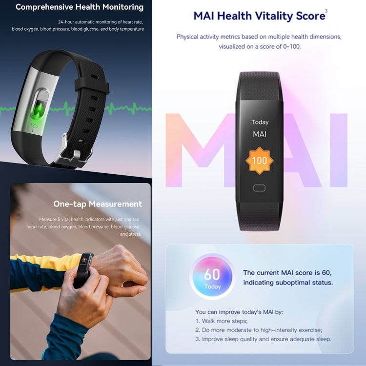 S5-4 Smart Bracelet IP68 Waterproof Heart Rate Sport Fitness Tracker Smart Watch(Pink)