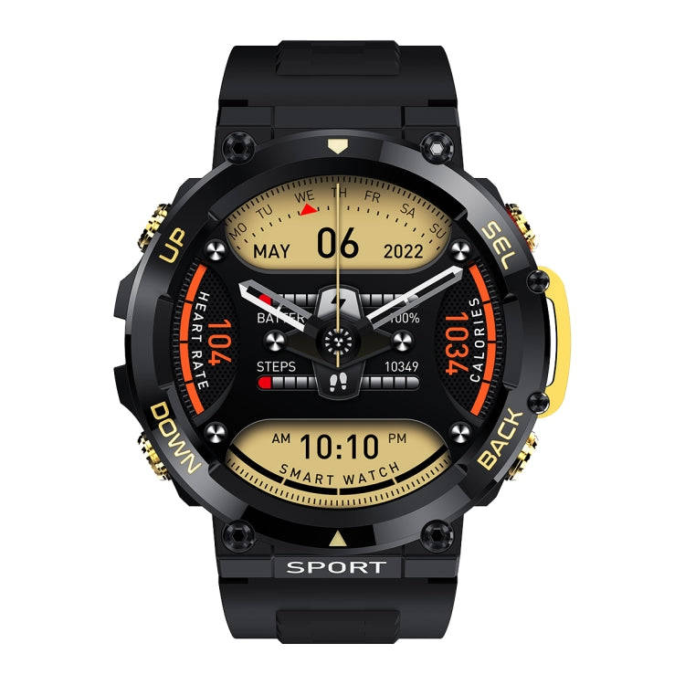 LEMFO LF33 1.39 inch TFT Round Screen Smart Watch Supports Bluetooth Calls(Gold)